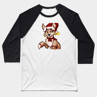 Cute Cougar Drawing Baseball T-Shirt